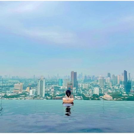 2 Bedroom Luxury Apartment 3 Min Walk From Bts Ekkamai Bangkok Exterior foto
